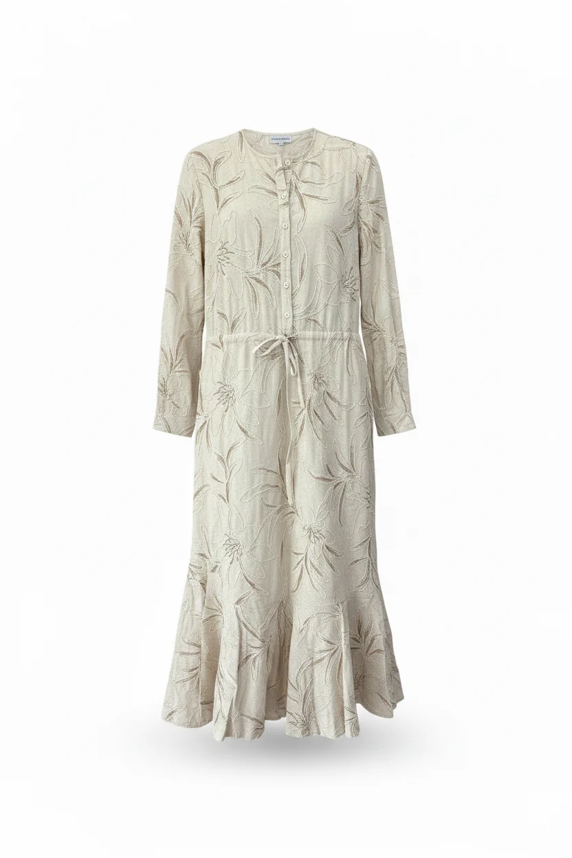 334734 - Sand Floral Dress