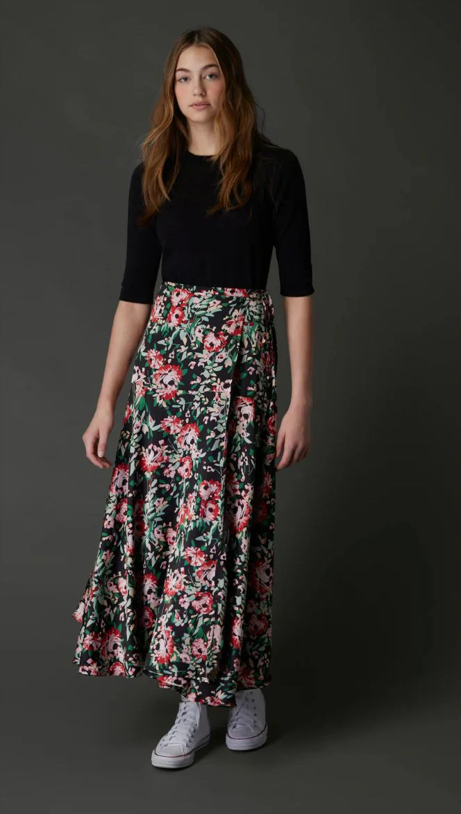 Fernanda Skirt in Flower Print