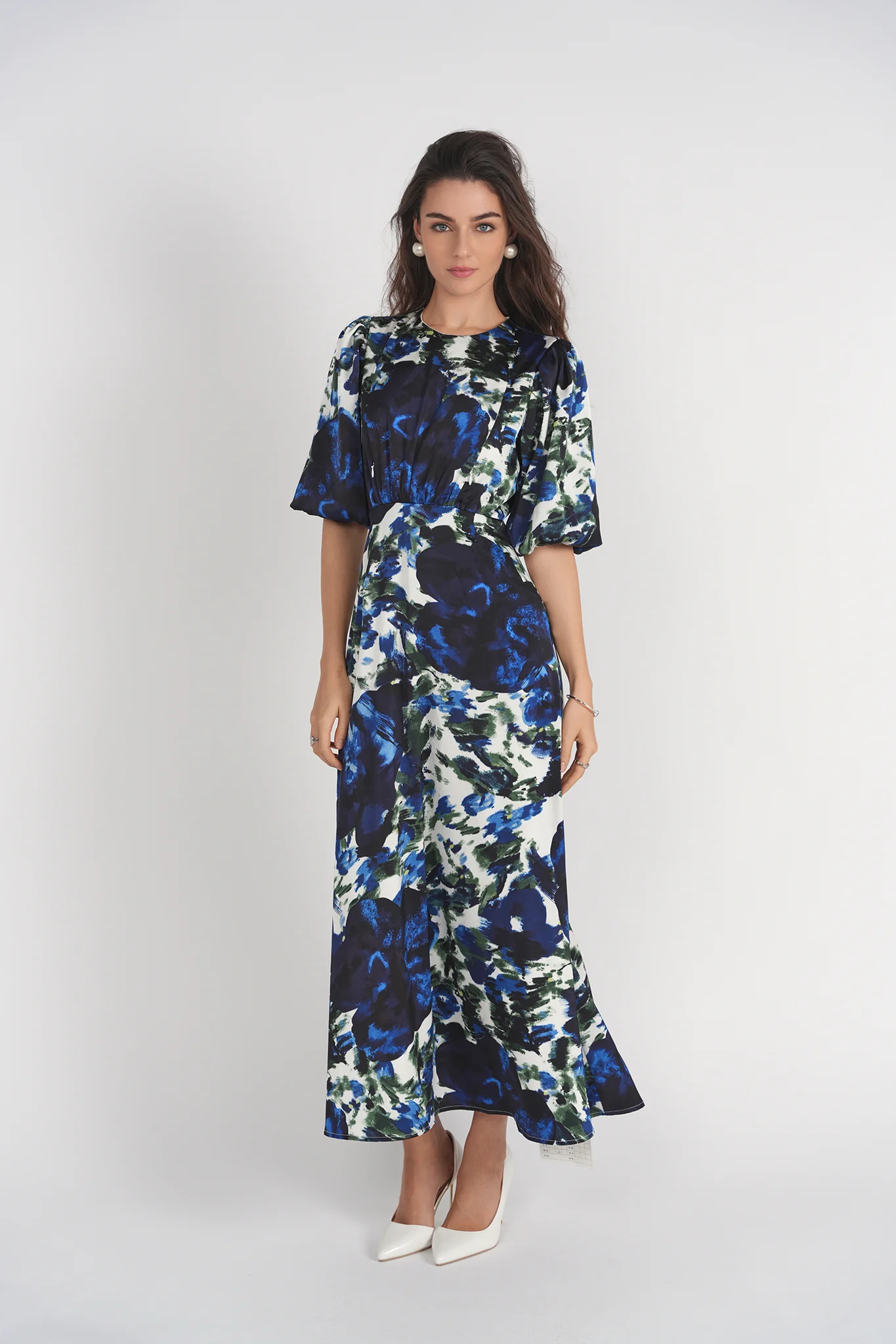 Becca Dress- Large Scale Florals