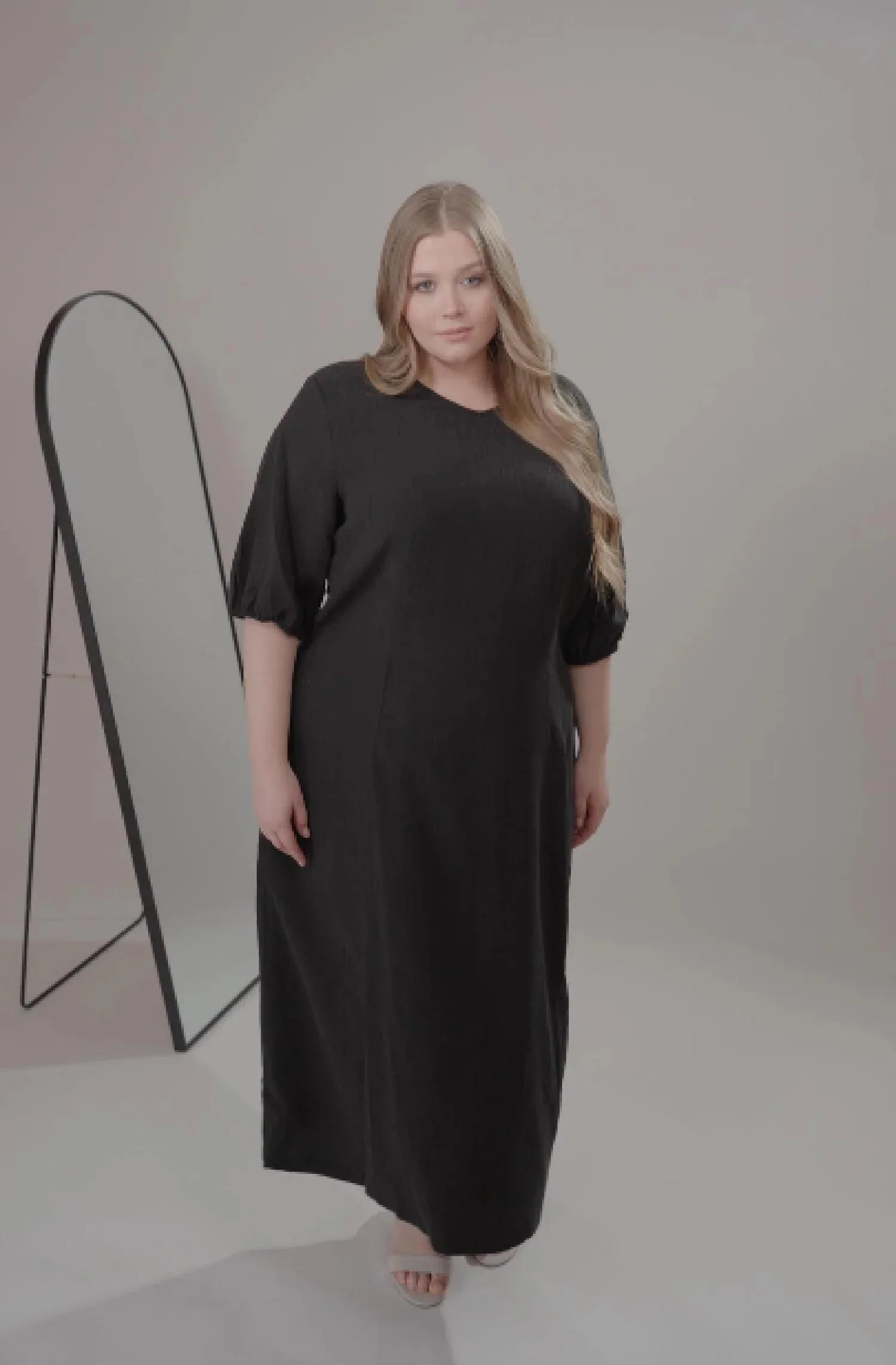 Zaza Shabbos Dress- Black - Image 2