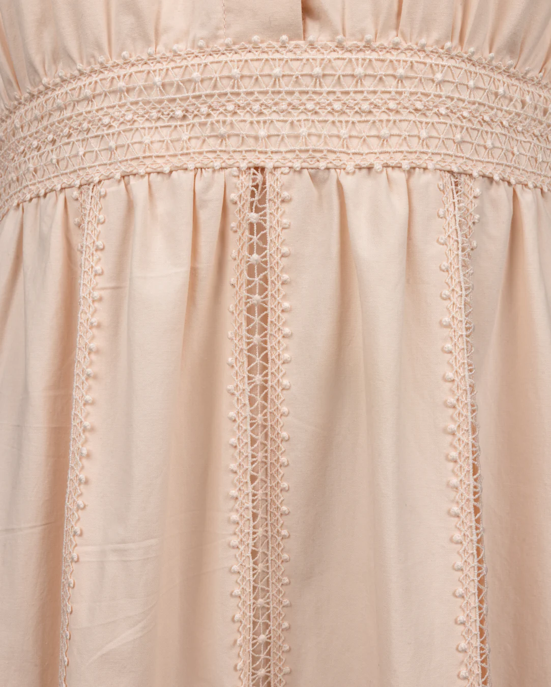 Cargo Lace Trim Dress- Blush - Image 2