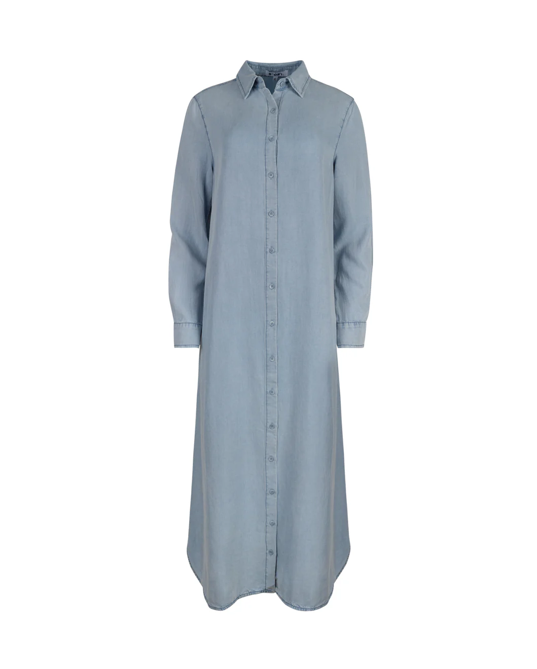 Chambray Denim Dress- Denim