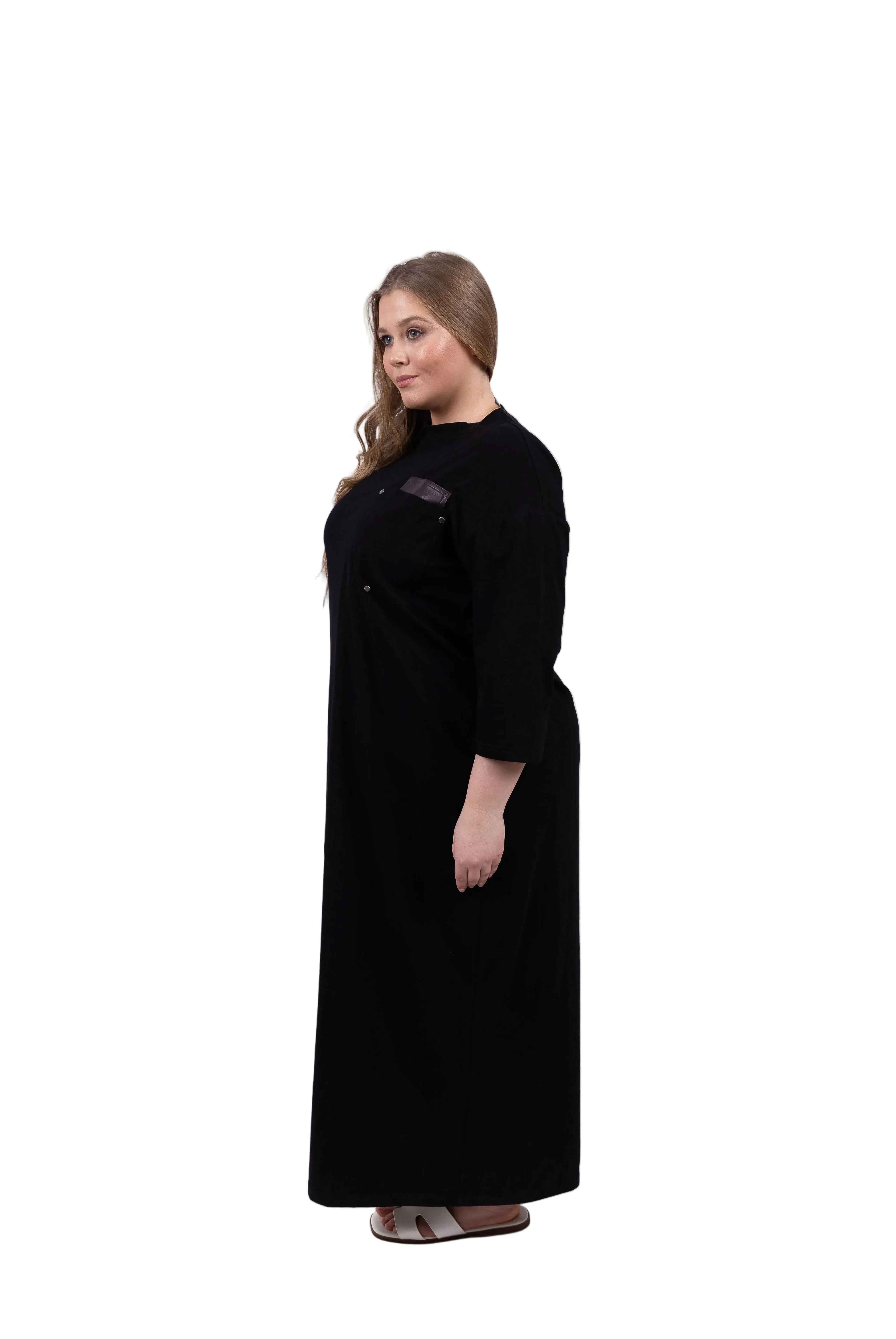 Pocket Dress- Black