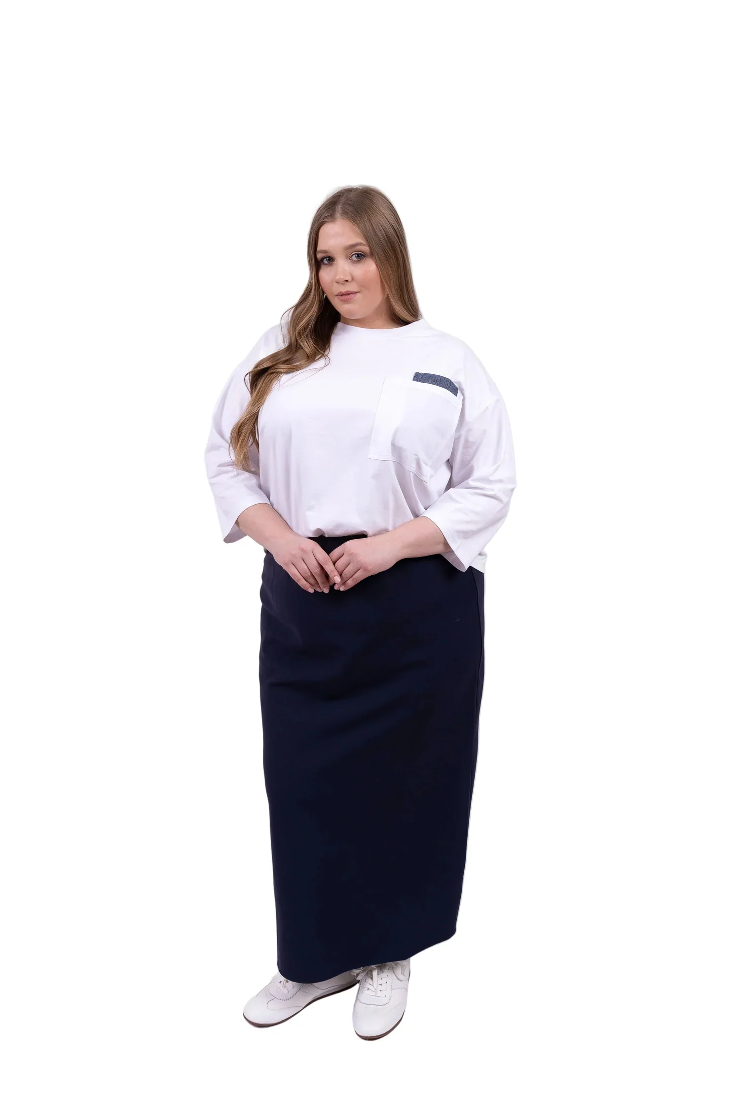 Pocket T-shirt- White