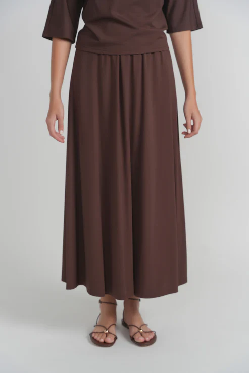 Cordova Skirt- Brown