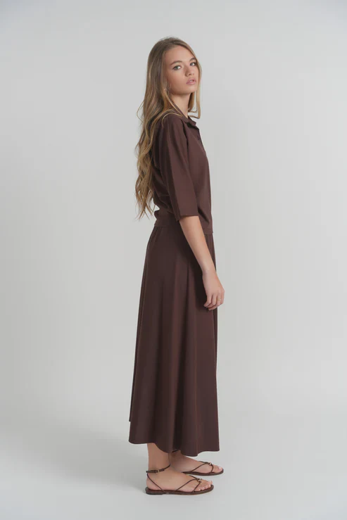 Cordova Skirt- Brown - Image 4