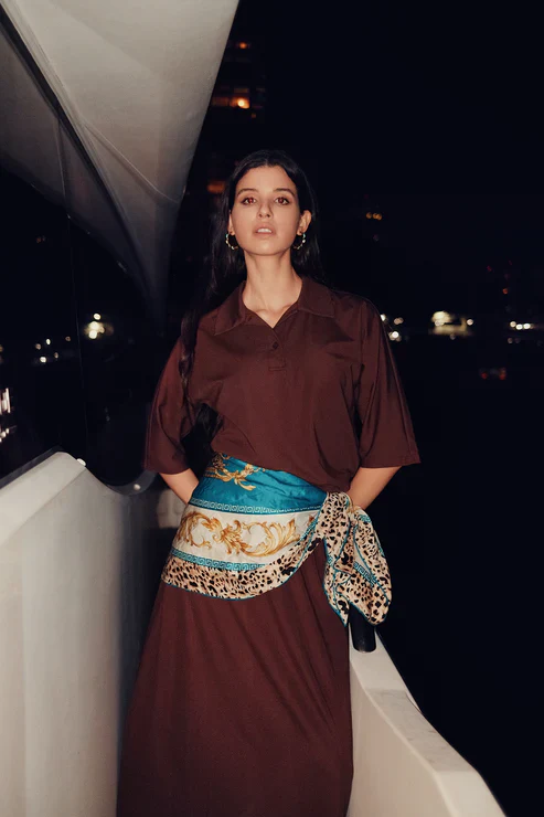 Cordova Top- Brown