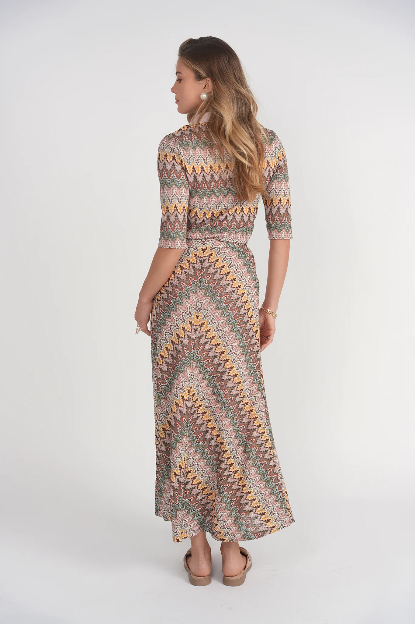 Crochet Maxi Skirt- Chevron - Image 4
