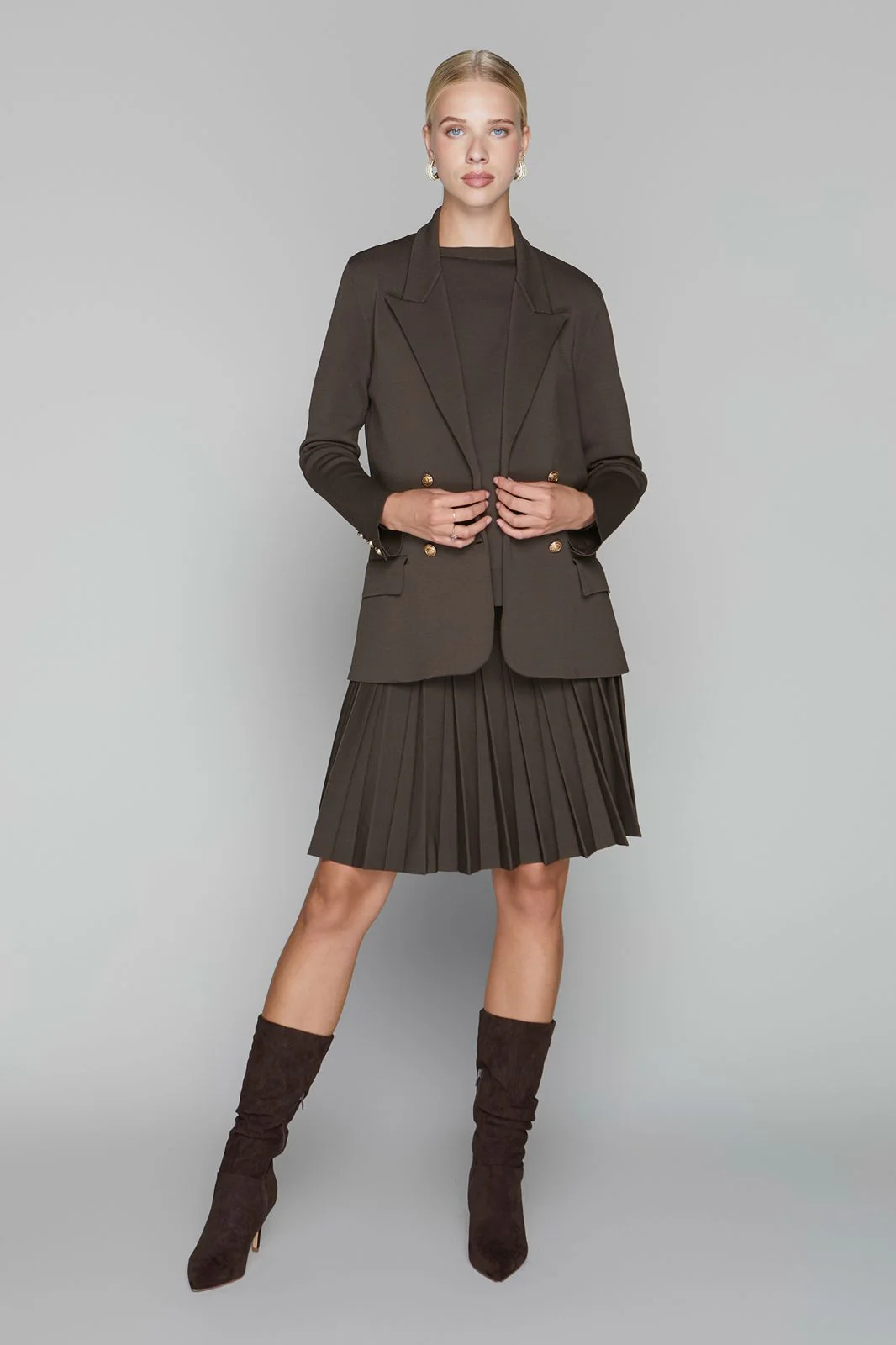 Darby Blazer- Cocoa - Image 2