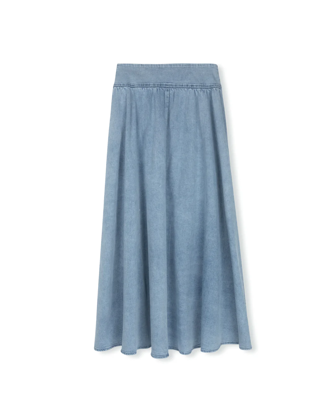 Denim Flaired Skirt- Denim