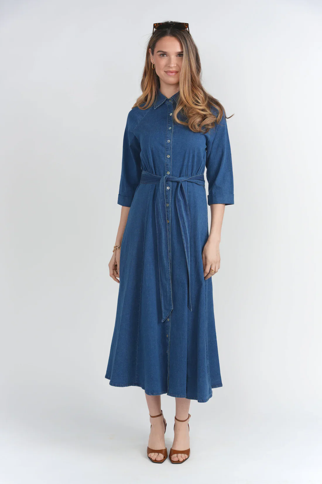 Nuvia Dress- Daylight Wash