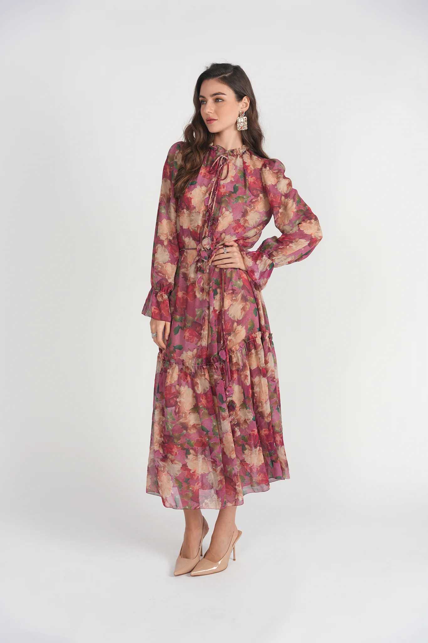 Evie Midi- Bold Floral - Image 3