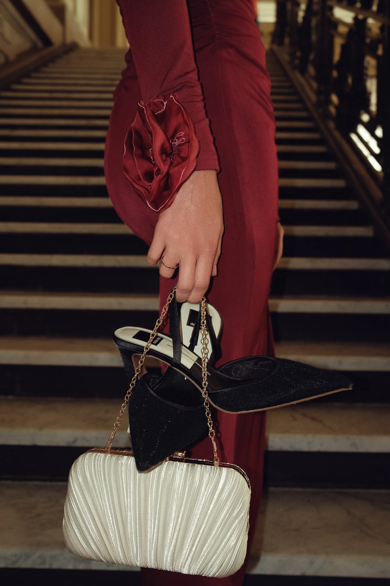 Fay Maxi- Cherry Lacquer - Image 3