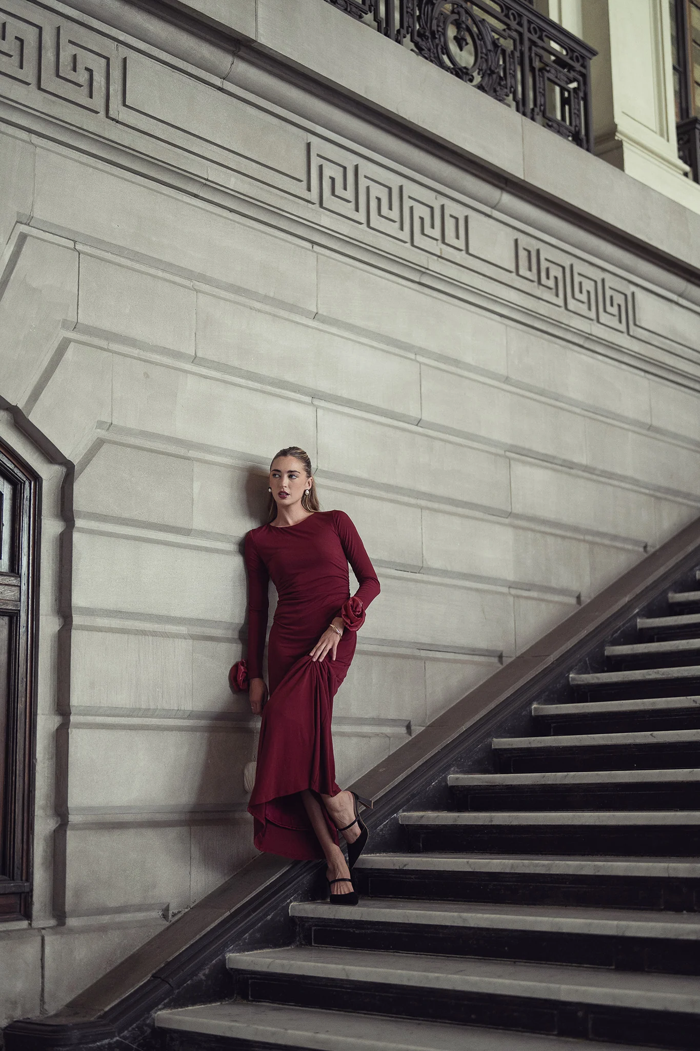Fay Maxi- Cherry Lacquer - Image 4