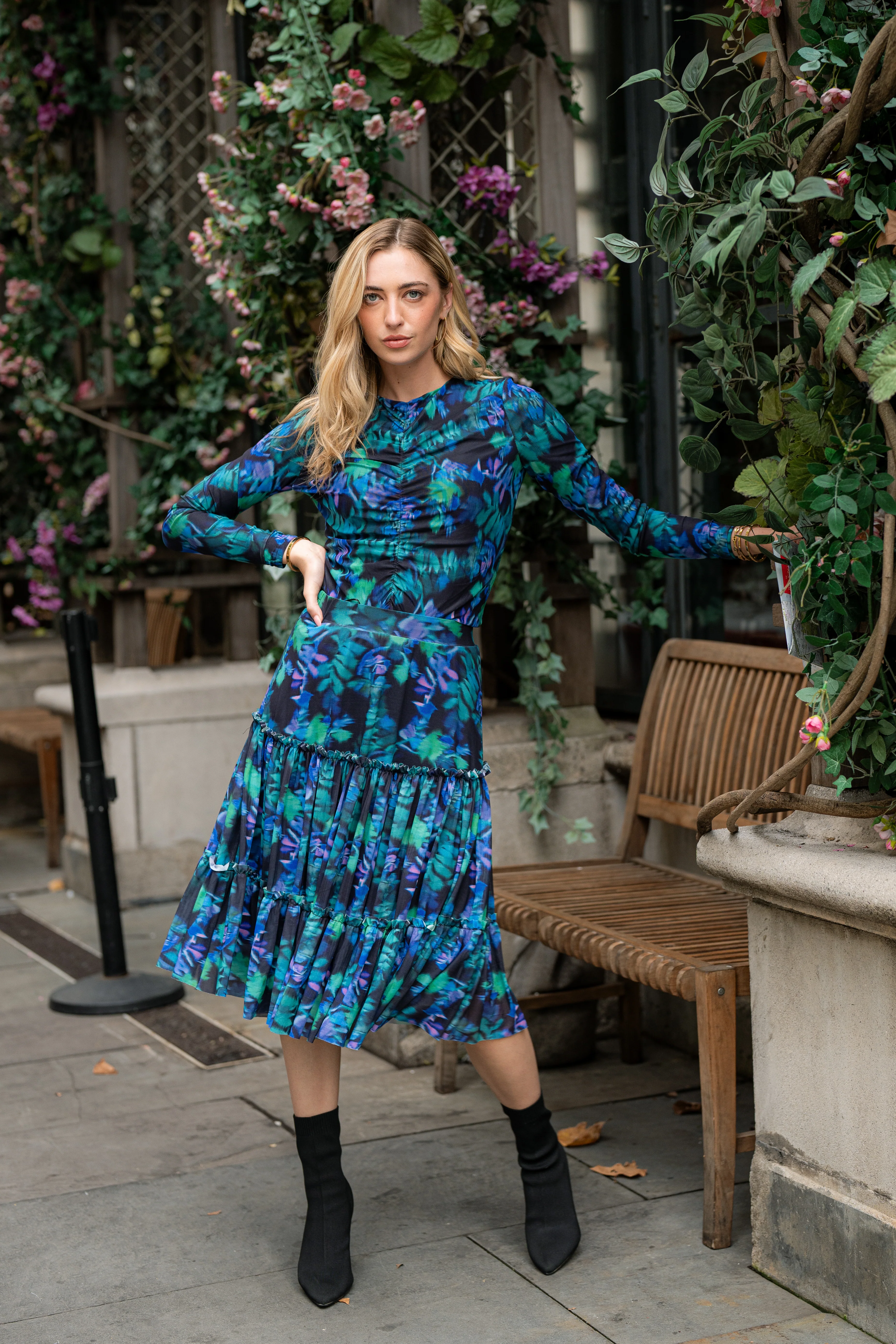 Gali Top- Neon Print - Image 3