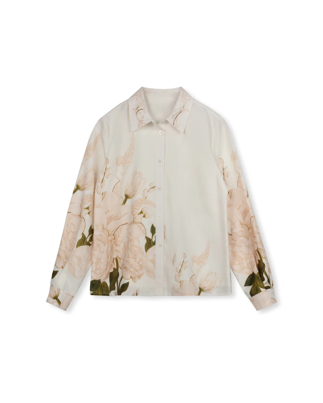 Gardenia Detailed Blouse- White