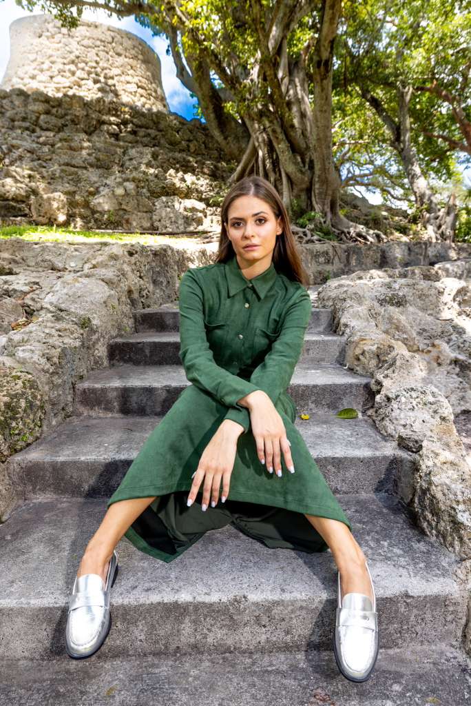 Green Suede Set - Image 2