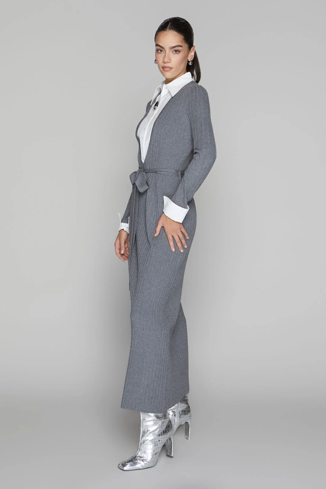 Hale Dress- Steel - Image 2