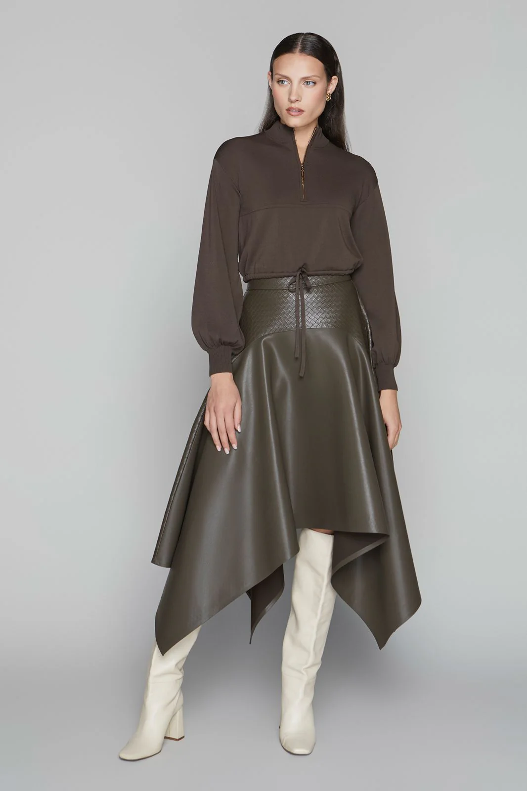 Hartford Skirt- Cocoa