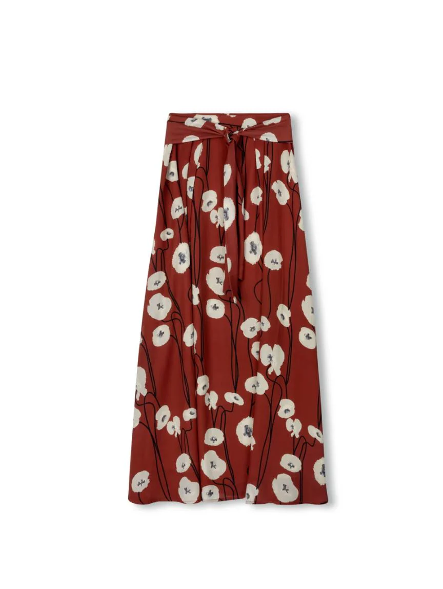 Keri Printed Skirt- Multi
