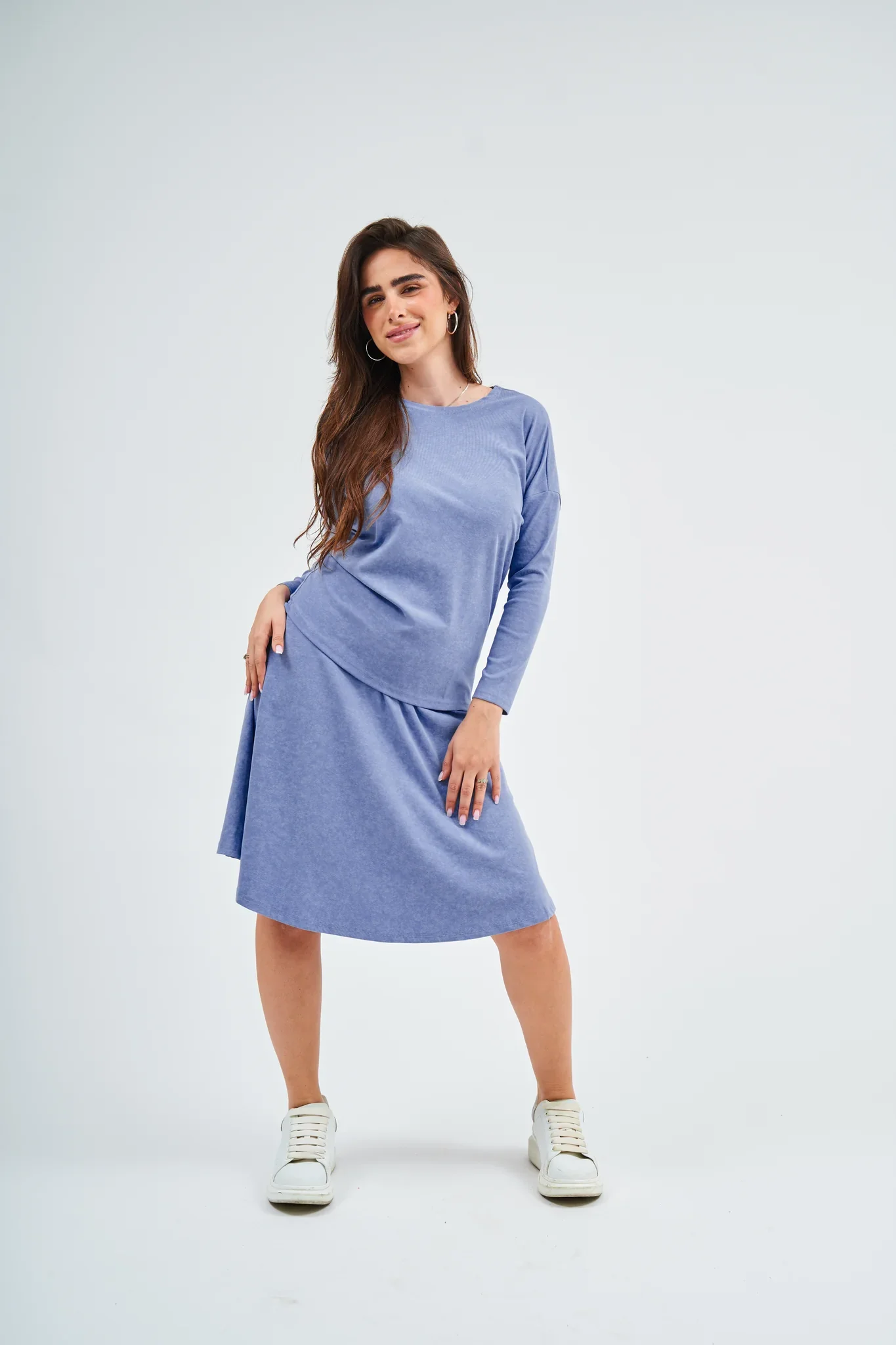 Dalia Top - Light Denim Wash - Image 3