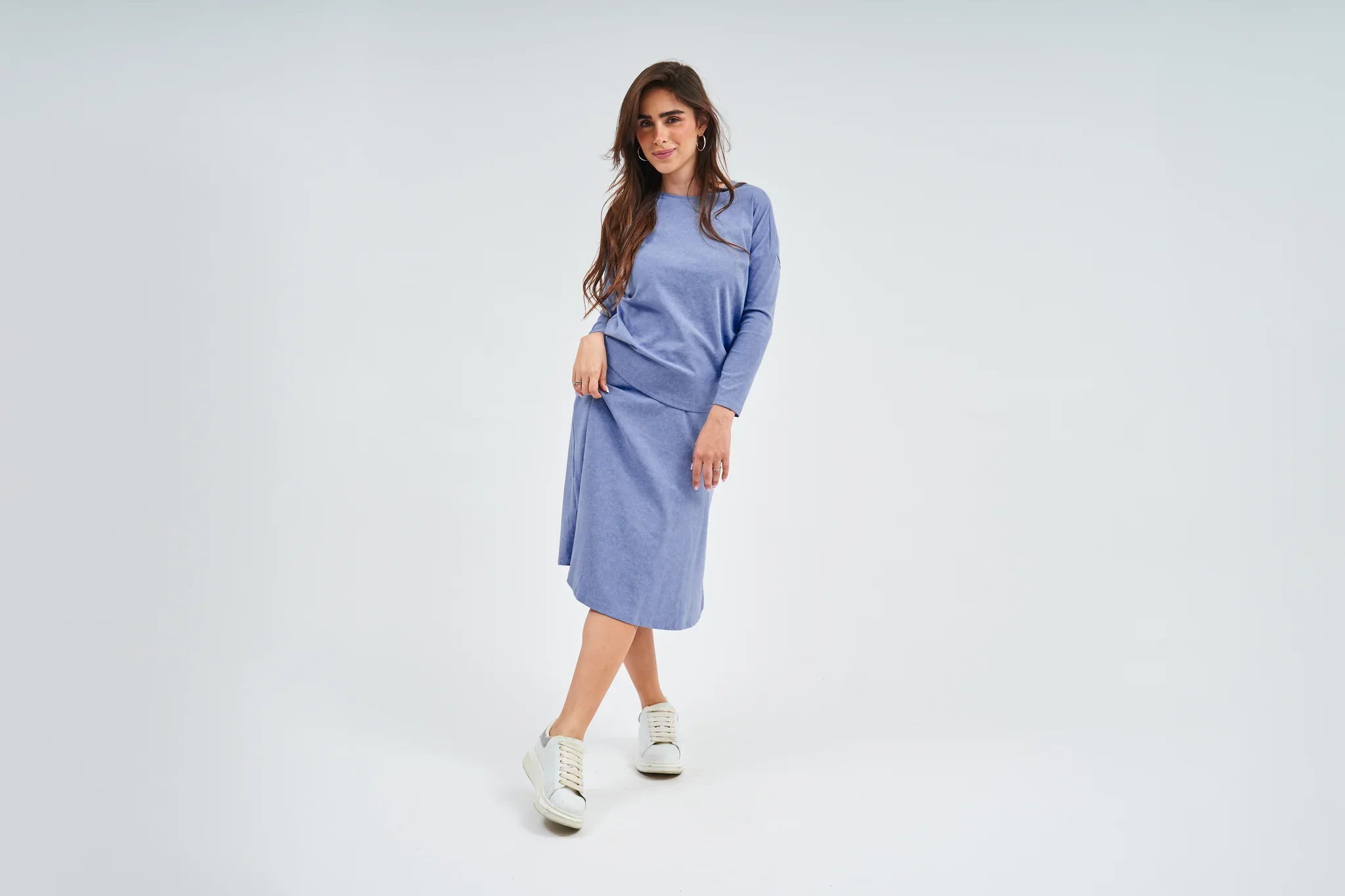 Dalia Top - Light Denim Wash - Image 4