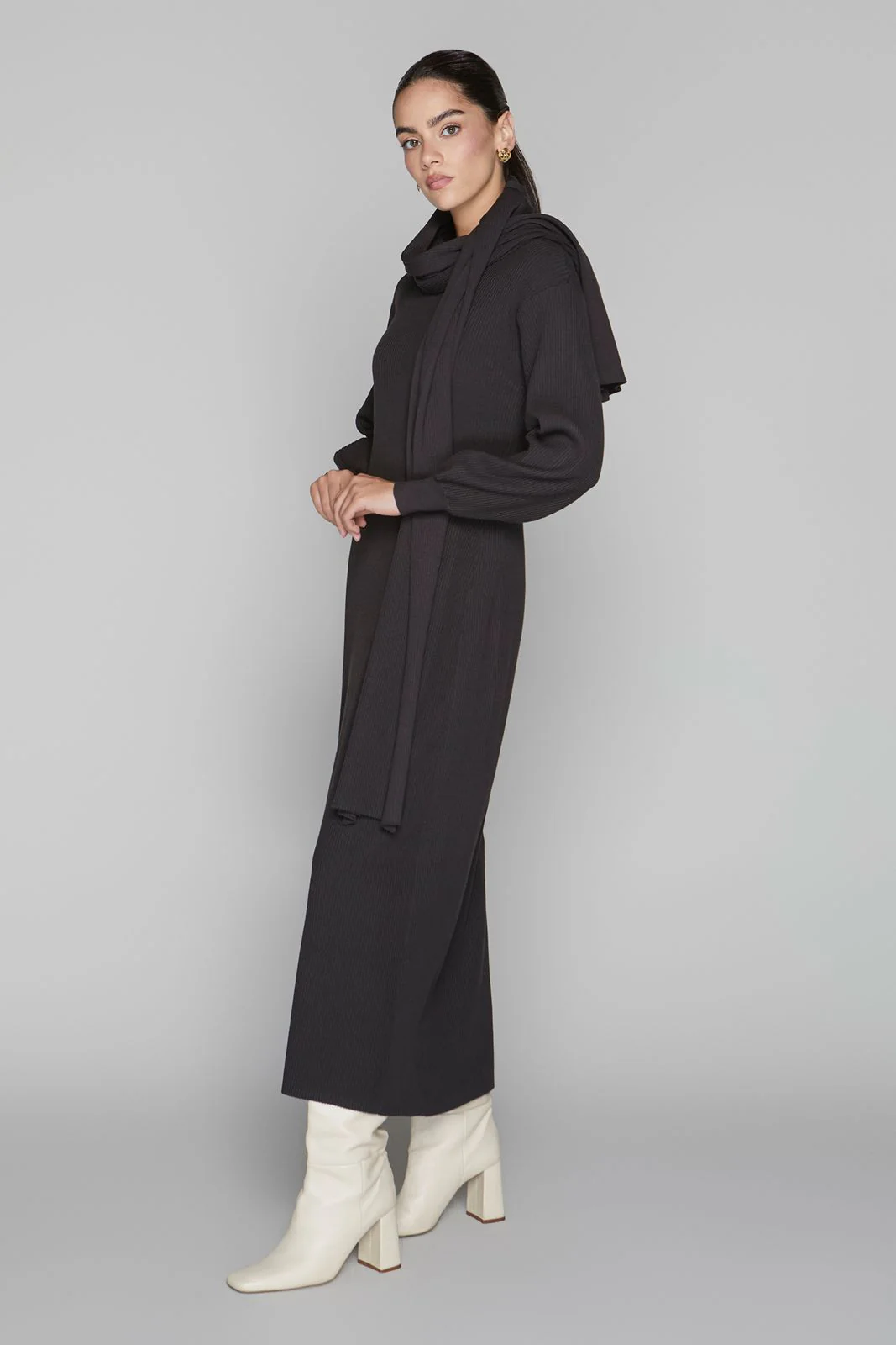 Lowry Dress- Smoked Sage - Image 2