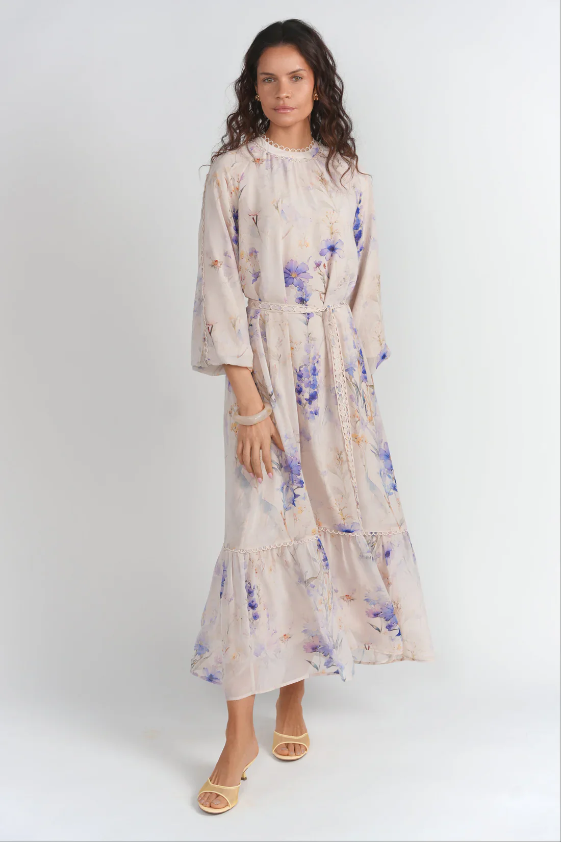 Celeste Dress- Floral Veil - Image 2