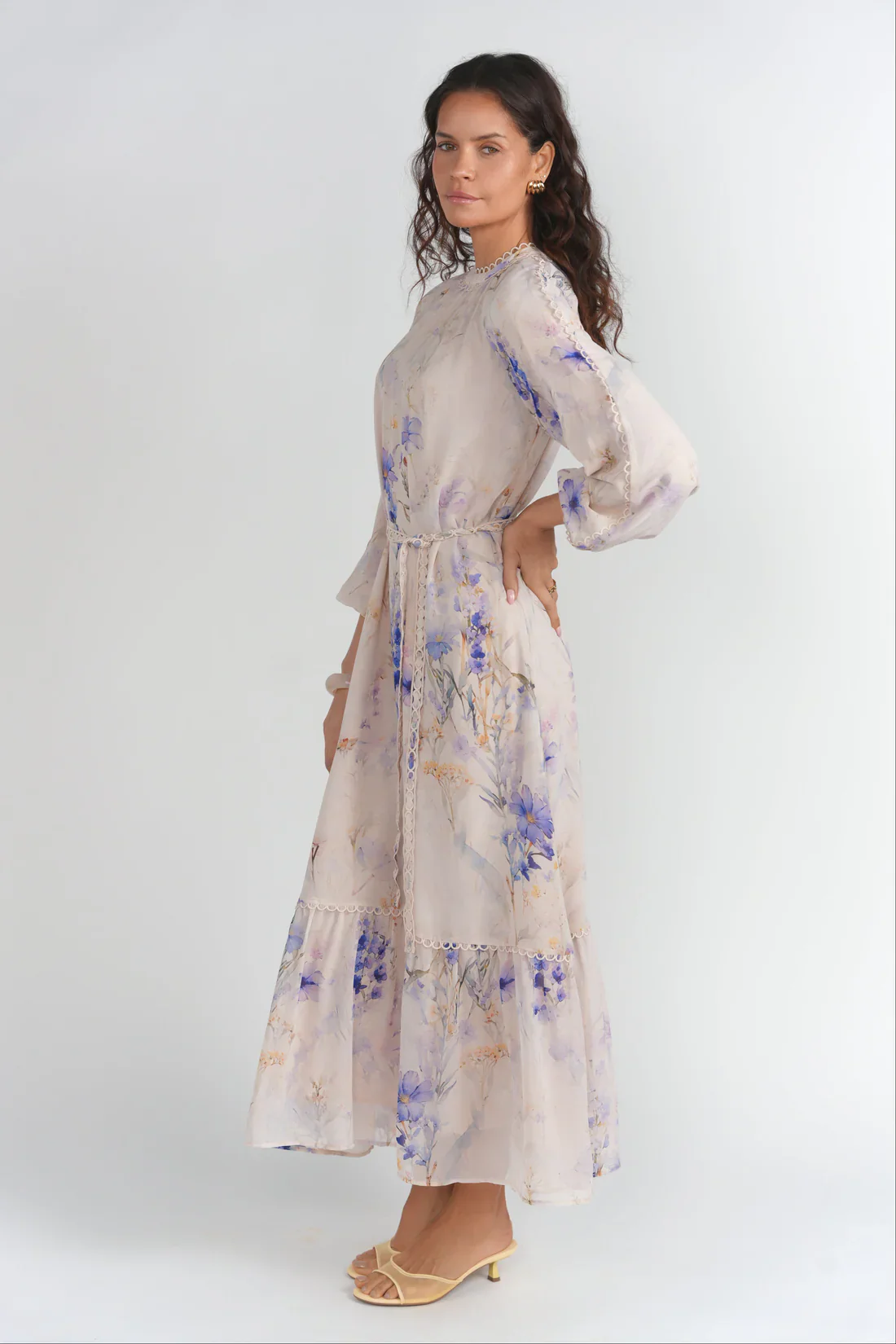 Celeste Dress- Floral Veil - Image 3