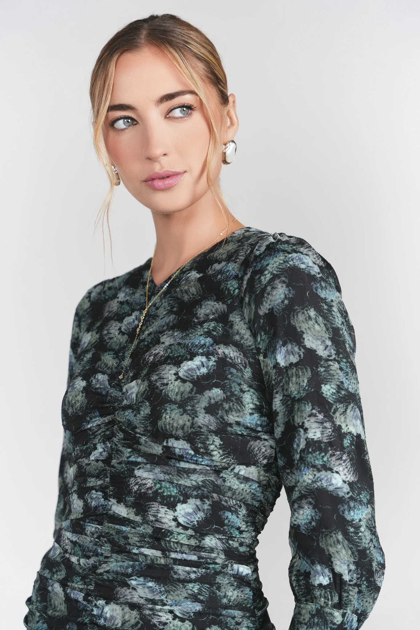 Michalie Midi- Black Pastels