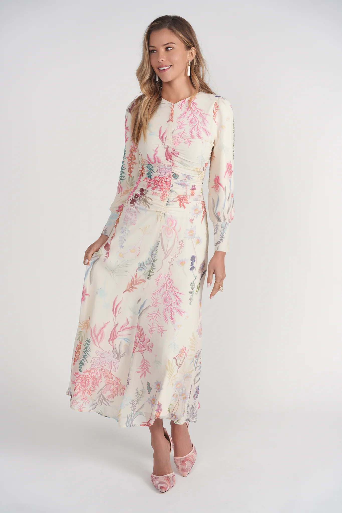 Michalie Midi- Butter Botanicals - Image 3