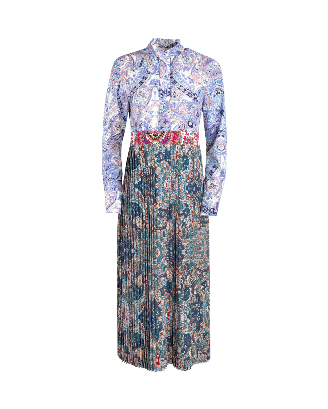 Multi Colorful Printed Dress- Multi