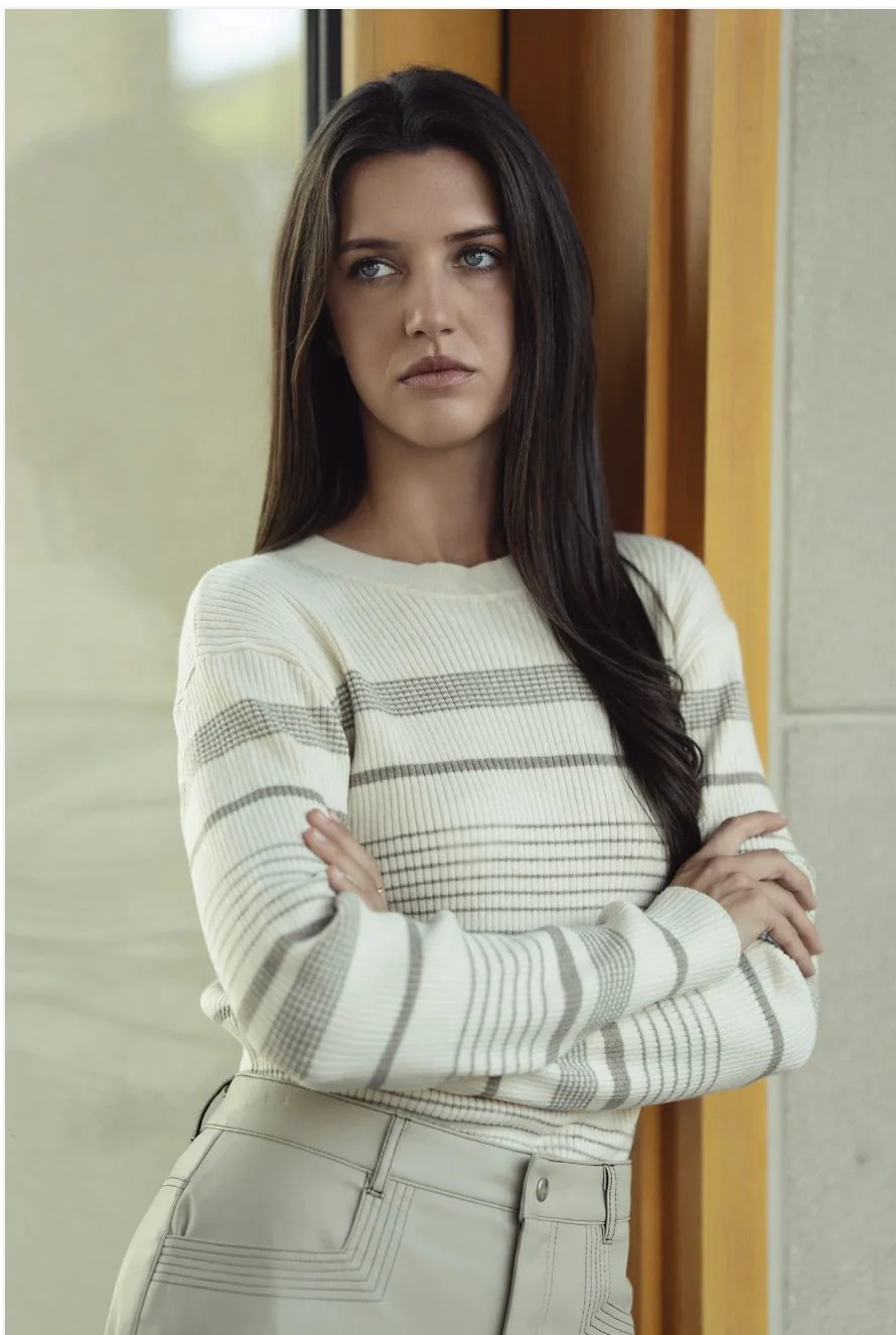Multi Stripped Sweater- Beige - Image 2
