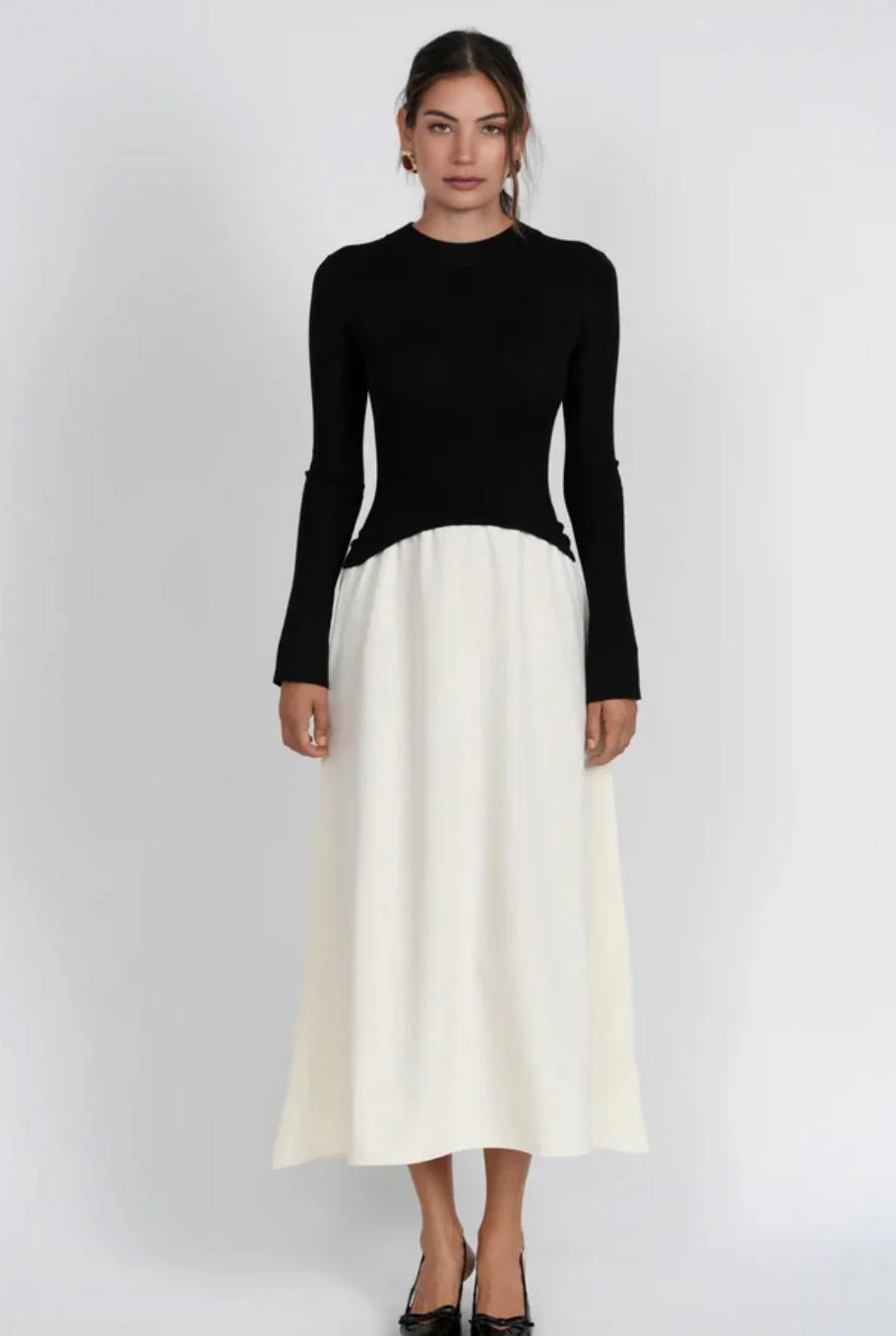 Noel Dress- Black - Image 2