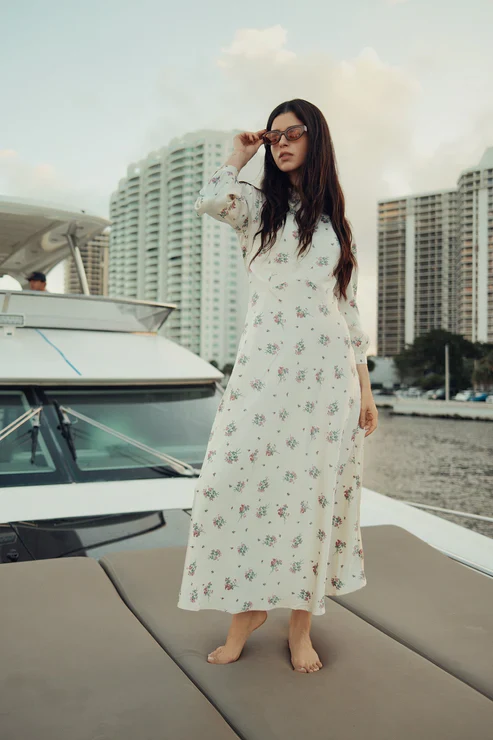 Odessa Dress- Vintage Garden