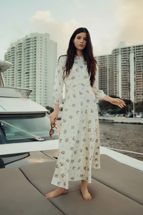 Odessa Dress- Vintage Garden - Image 3