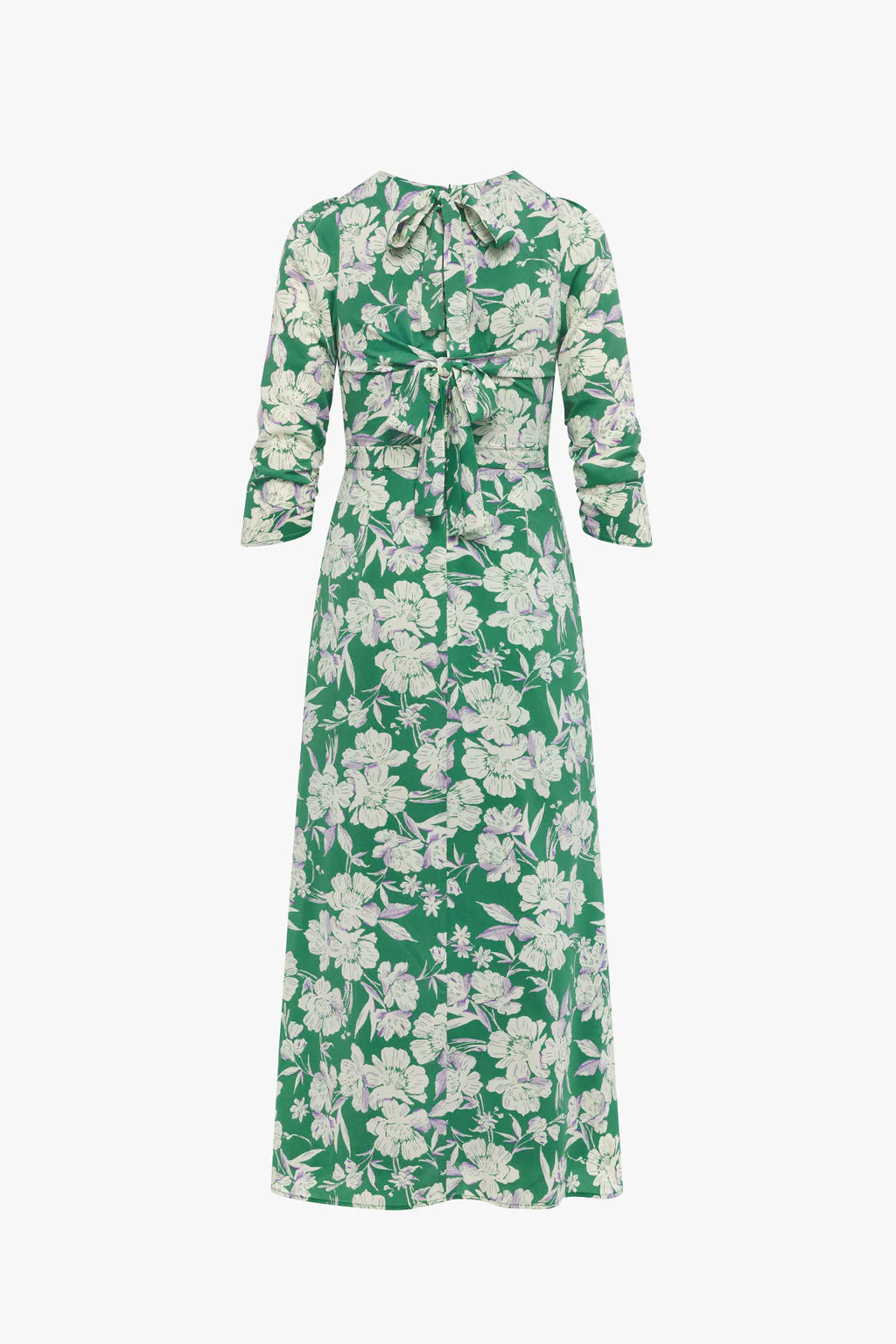 Olivia Midi- Green and White - Image 4