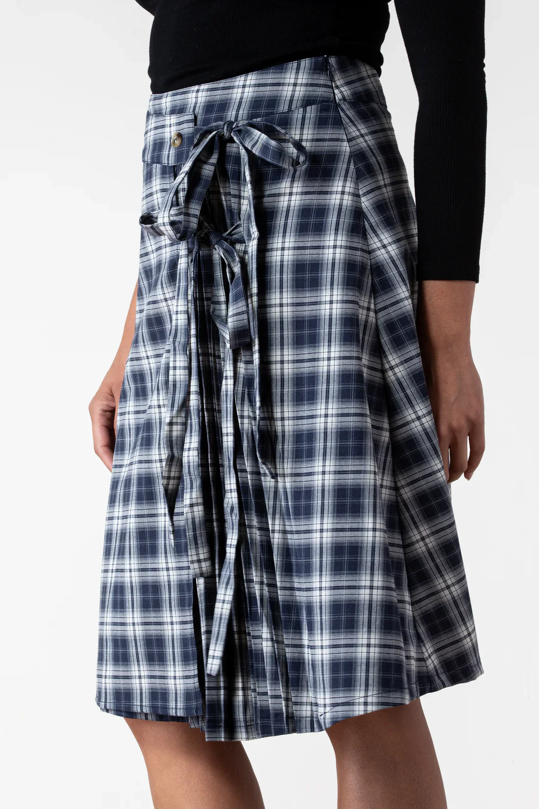 Pandia Skirt- Twilight Plaid - Image 3