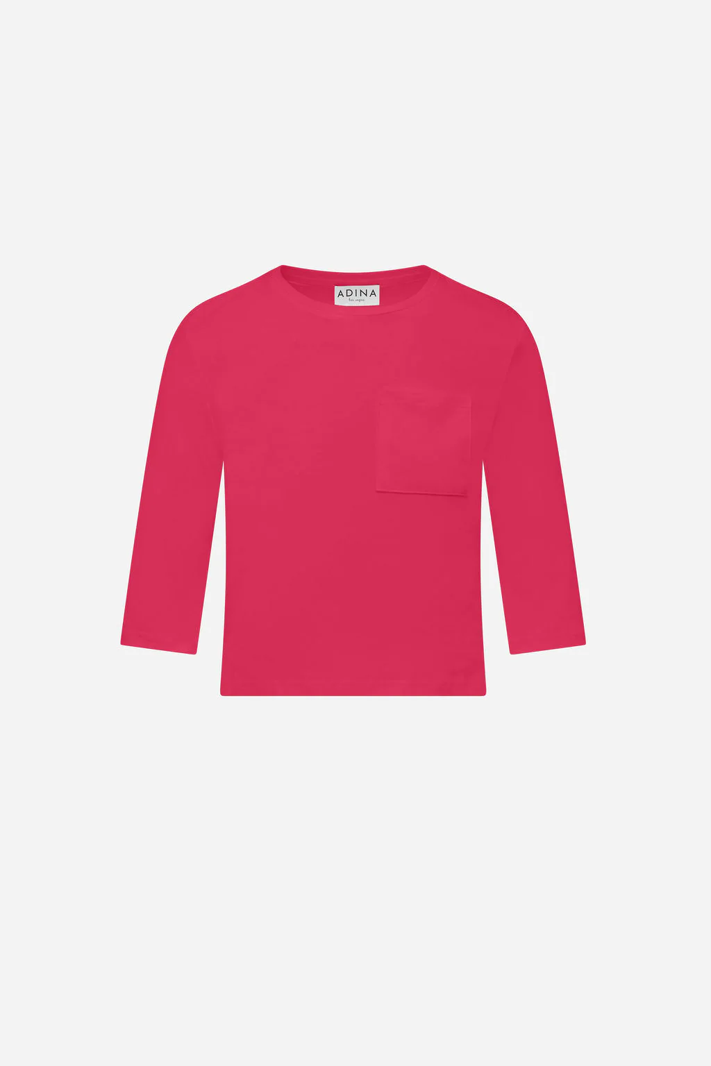 Pocket Tee- Hot Pink - Image 2