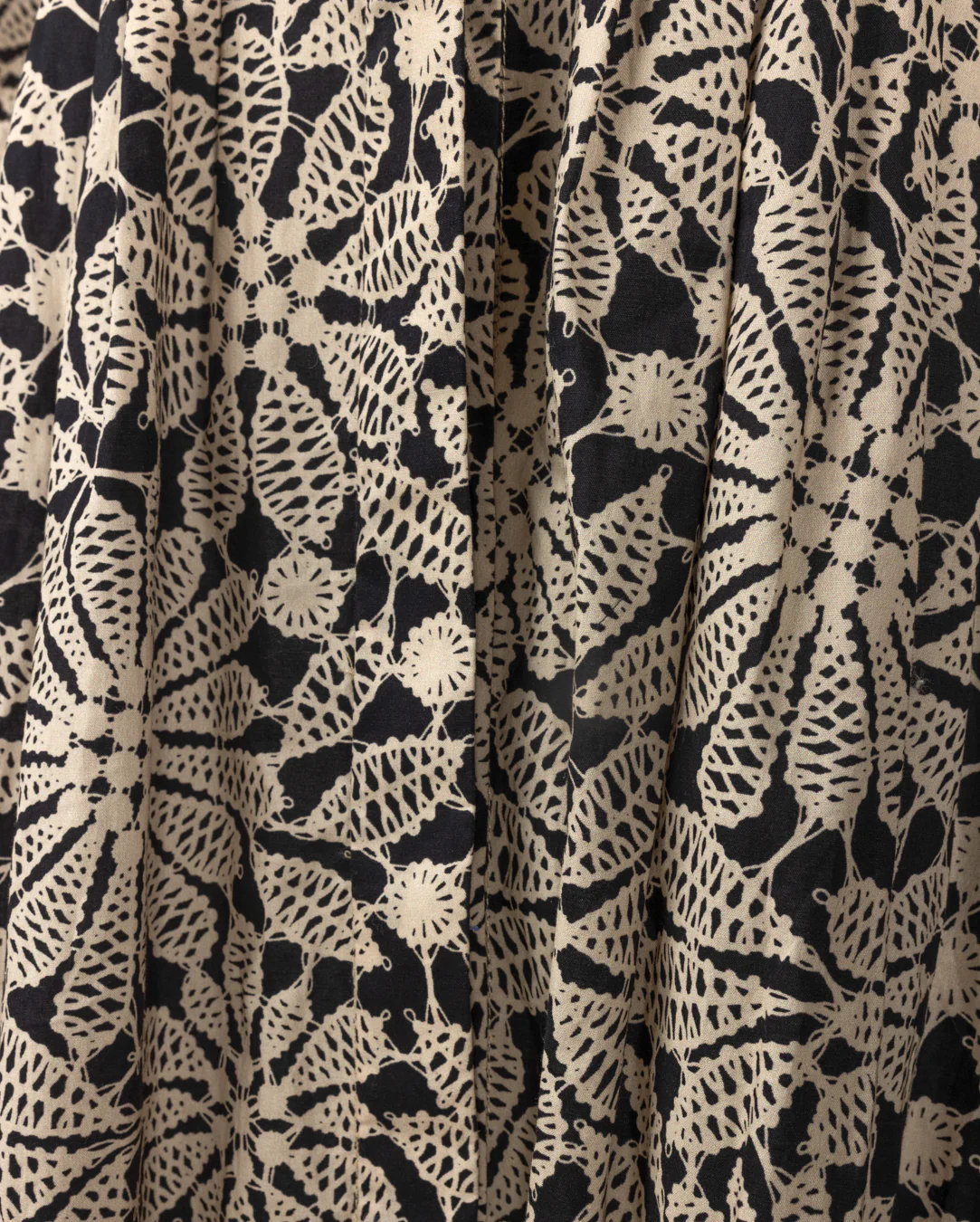 Poplin Floral Pleat Dress- Floral - Image 2
