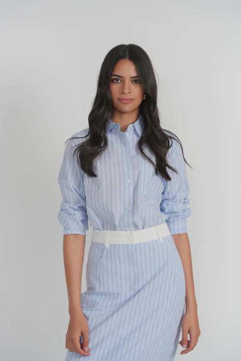 Porto Top- Nautical Stripe
