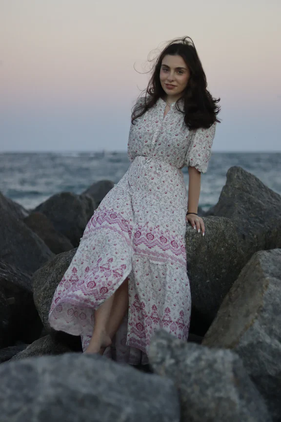 Queen Dress- Pink - Image 3