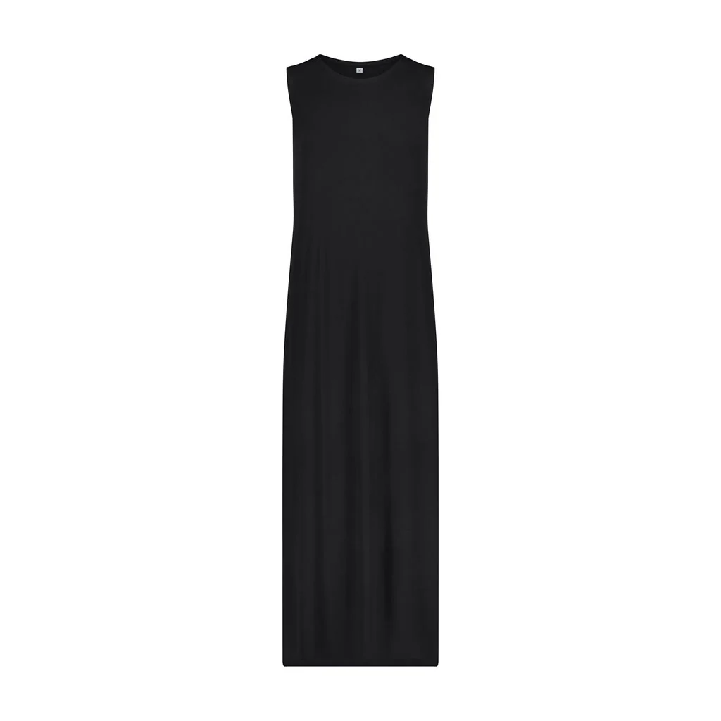 Ribbed Jumper- Black - Image 4
