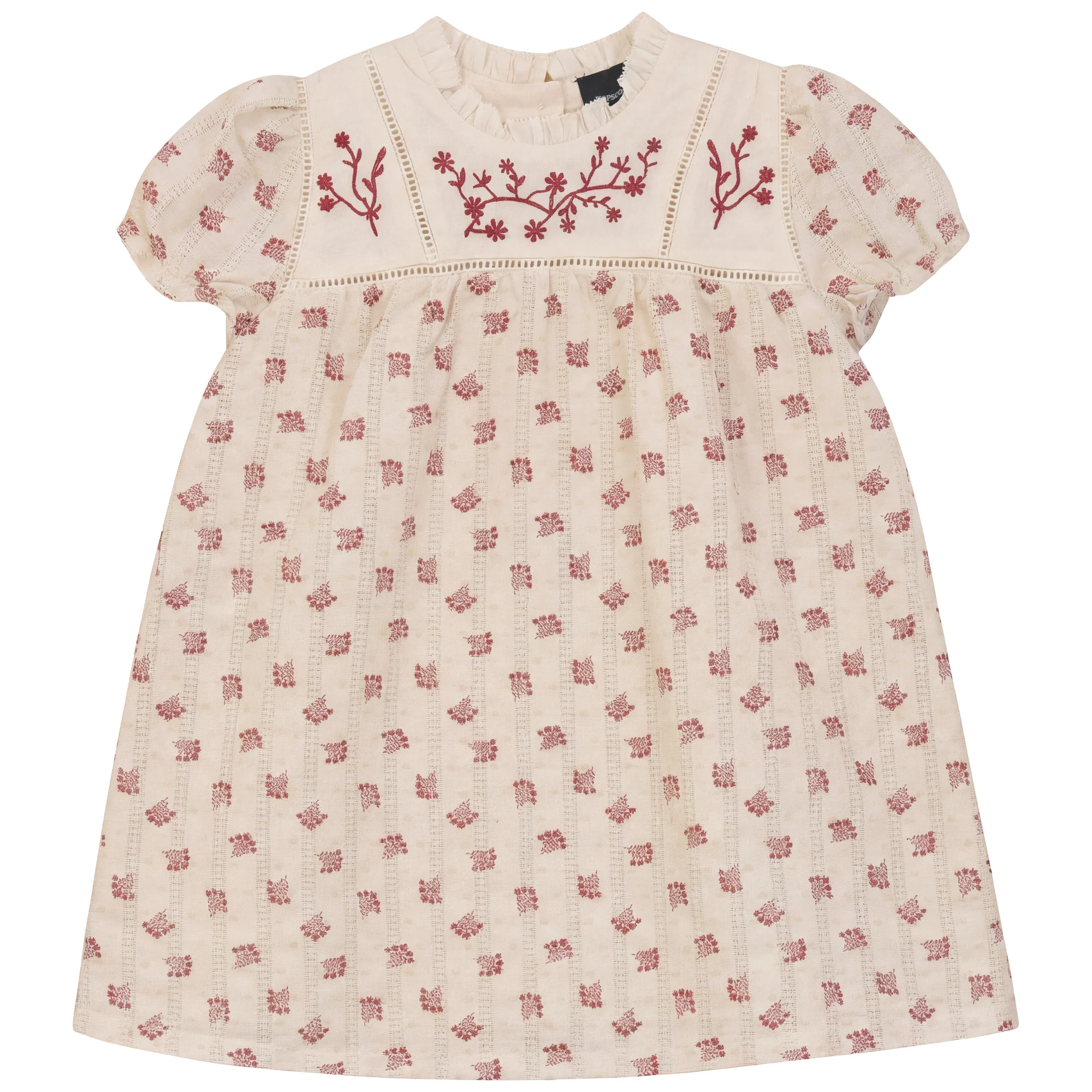 Girls Dress- Burgundy