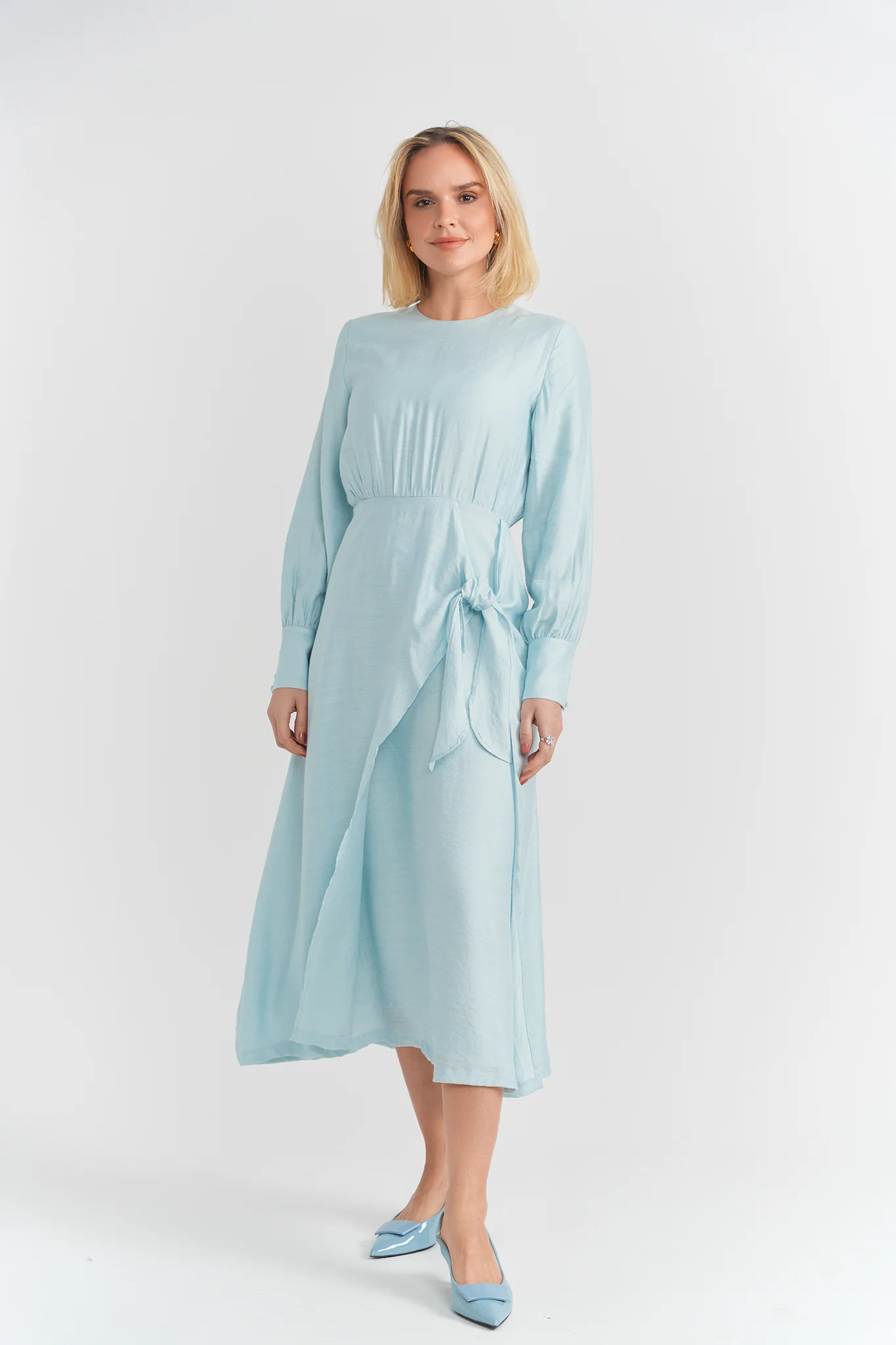 Ladies Dress- Blue