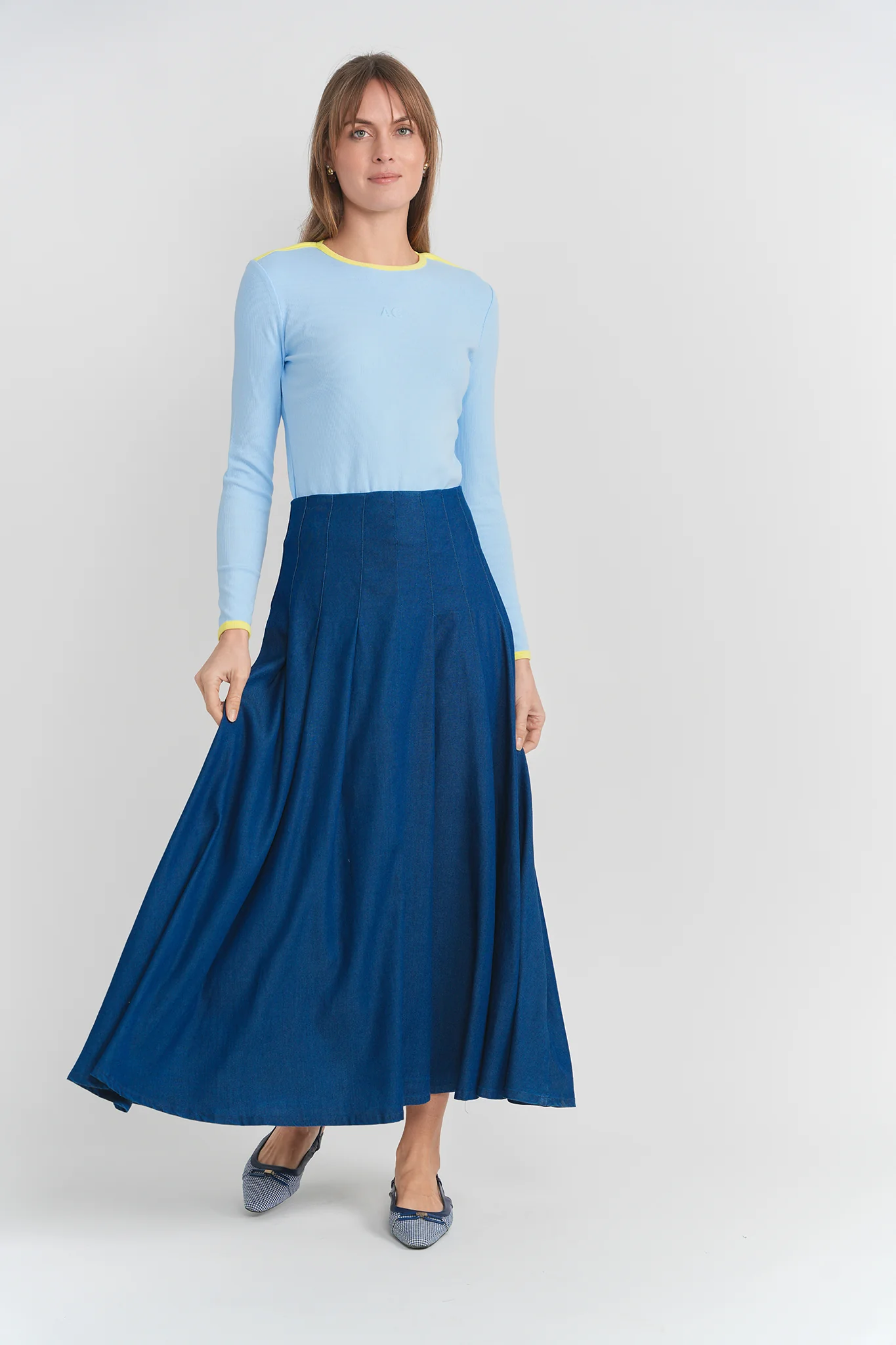 Ladies Pullover- Cool Blue