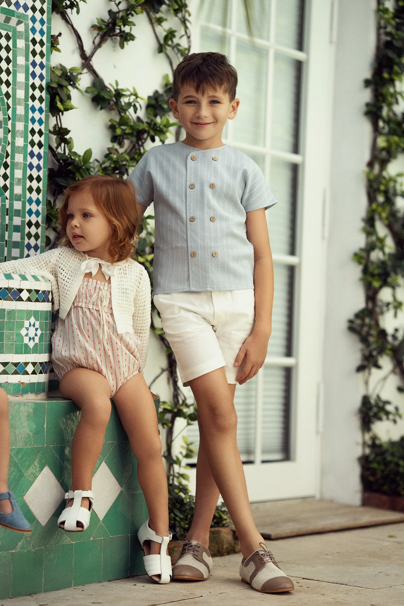 Jolie Capri Overall- Pink