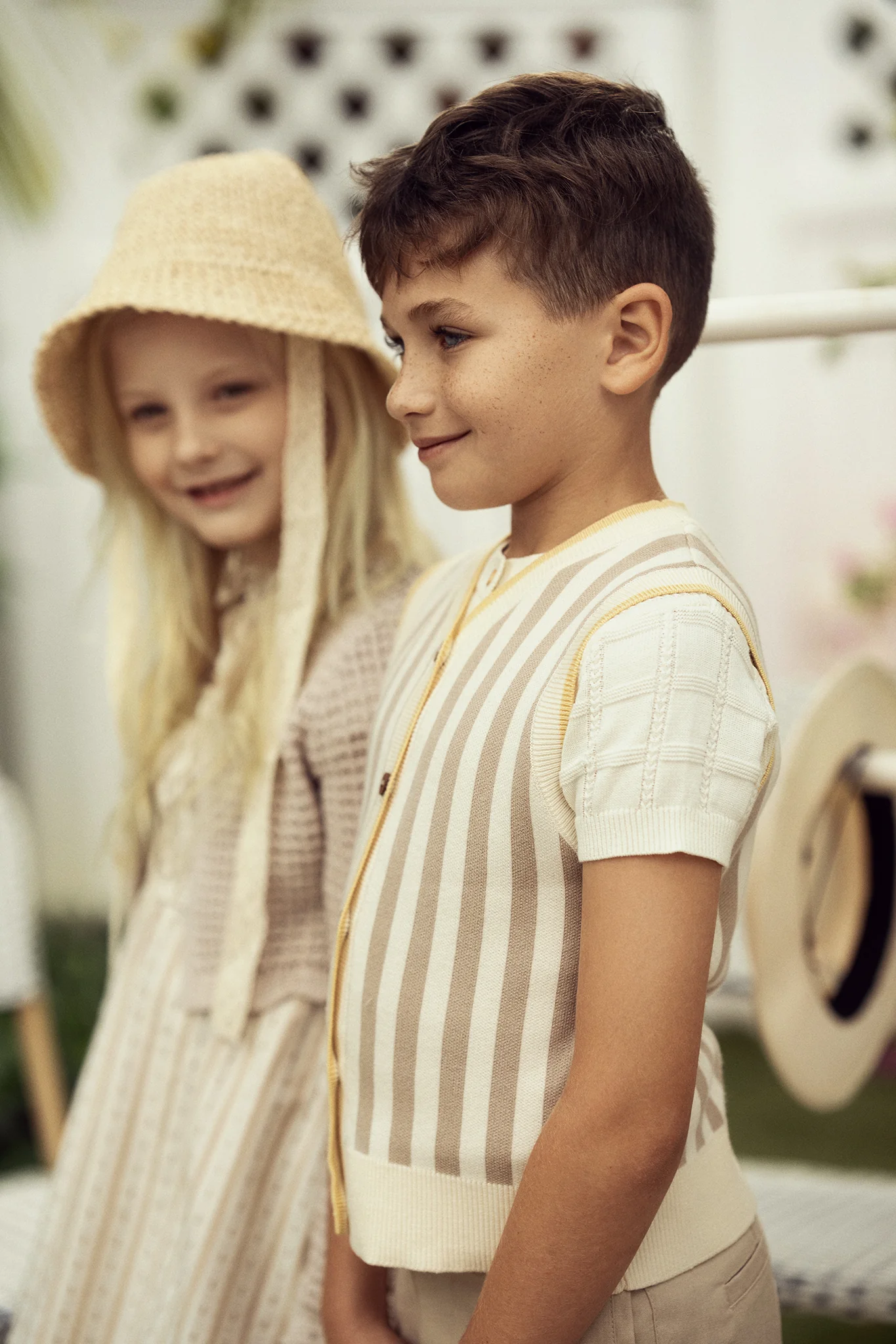 Boys Pullover- Ivory - Image 2