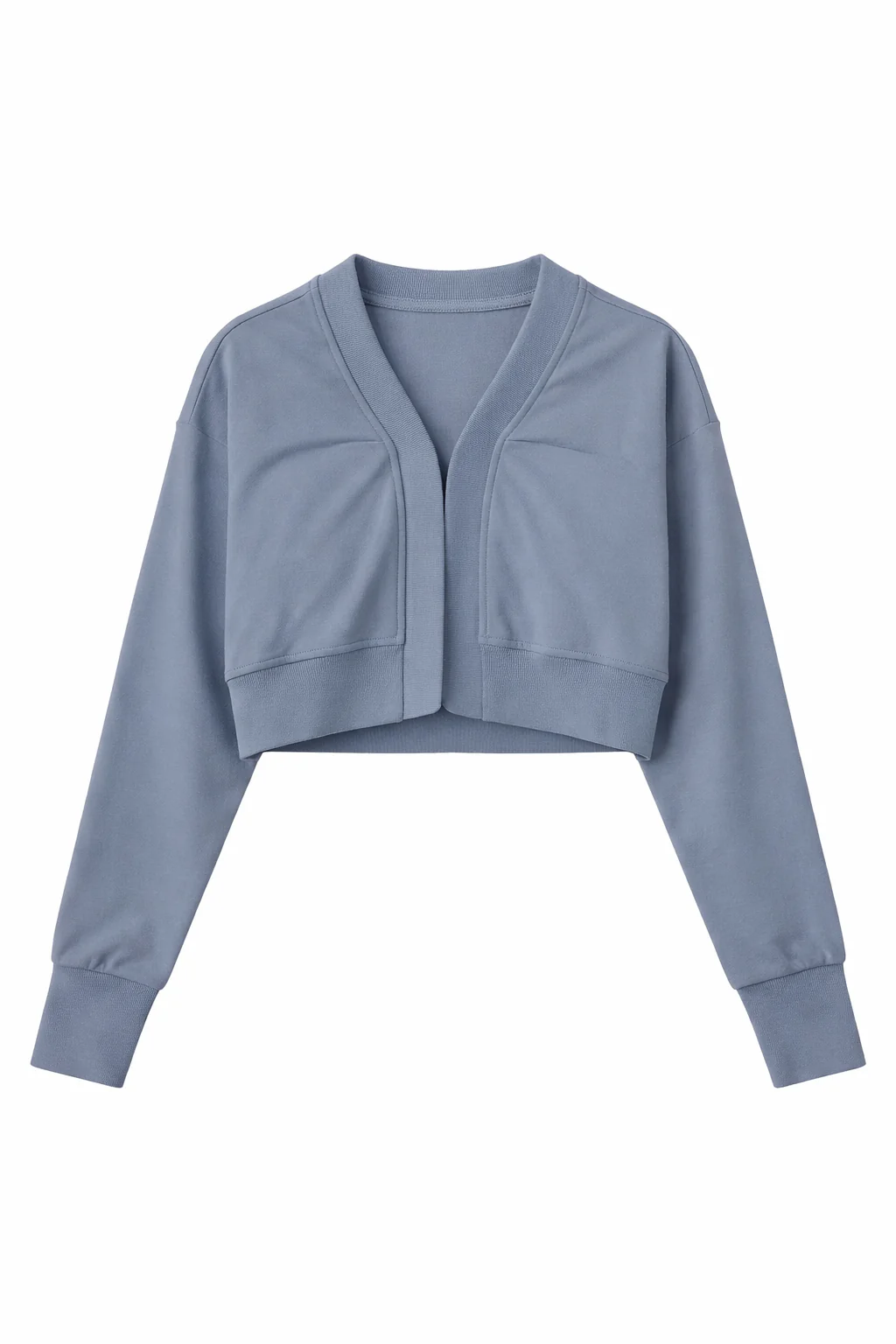 Ladies Cardigan- Dusty Blue