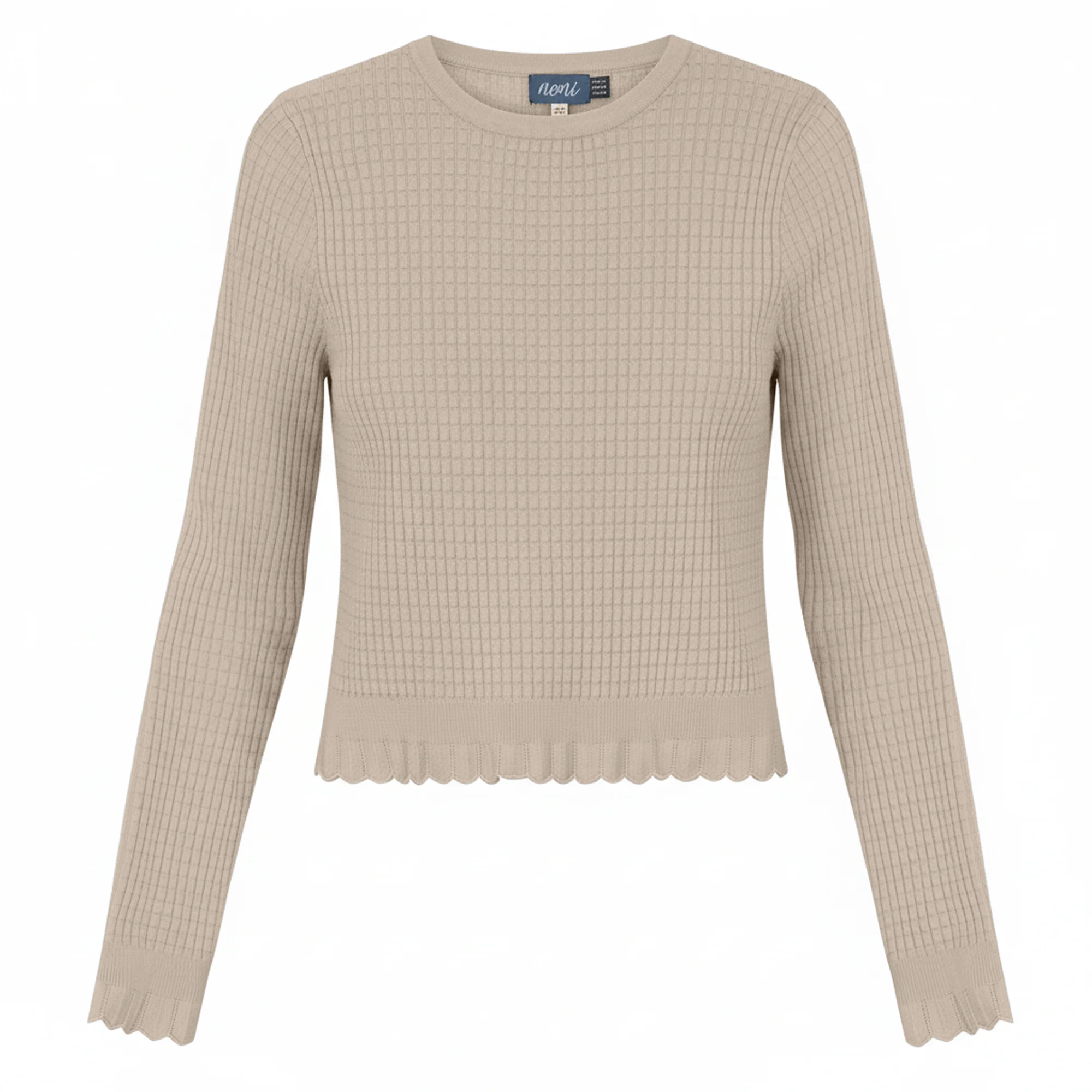 Ladies Pullover- Dark Almond